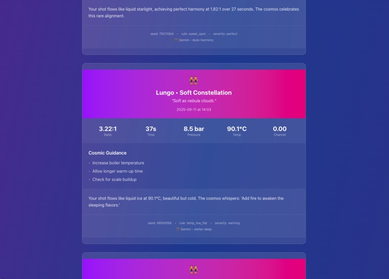 Espresso Horoscope MCP – screenshot 3