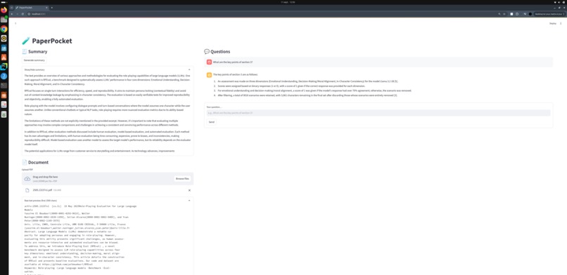 PaperPocket – screenshot 1