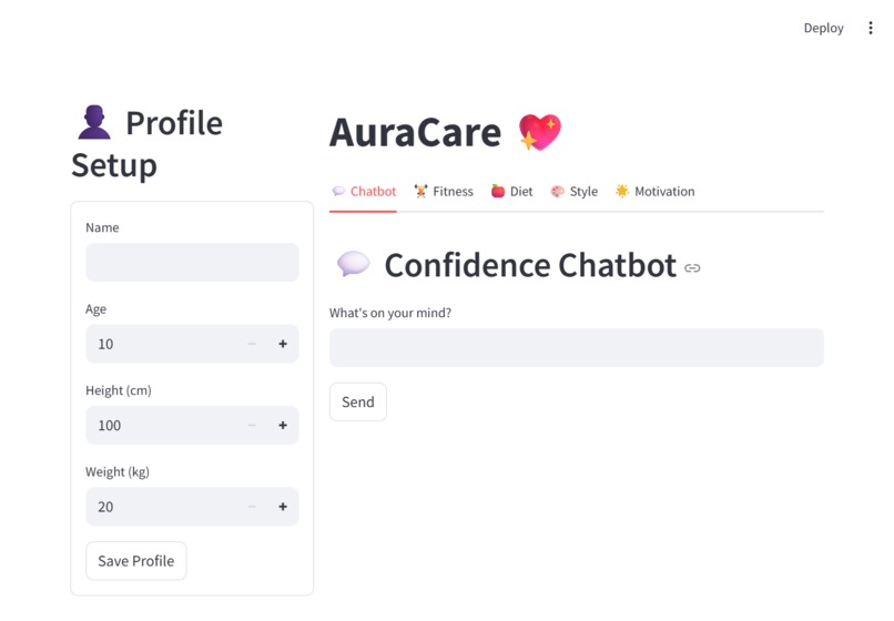 AuraCare – screenshot 1