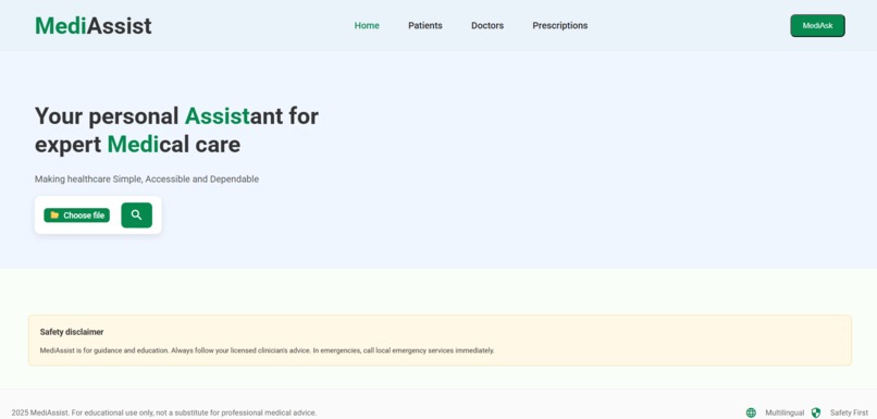 MediAssist – Smart prescription assistant – screenshot 3