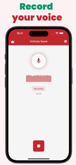 GoDarija Speak & Get Feedback – screenshot 2