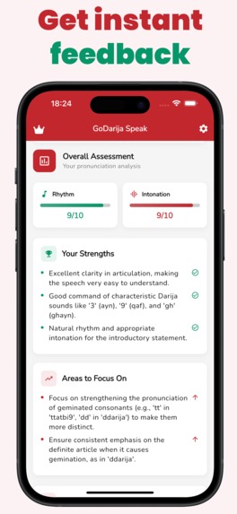 GoDarija Speak & Get Feedback – screenshot 3