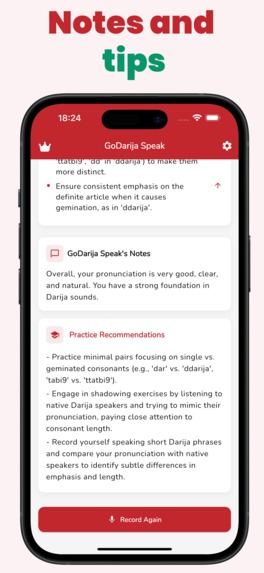 GoDarija Speak & Get Feedback – screenshot 4