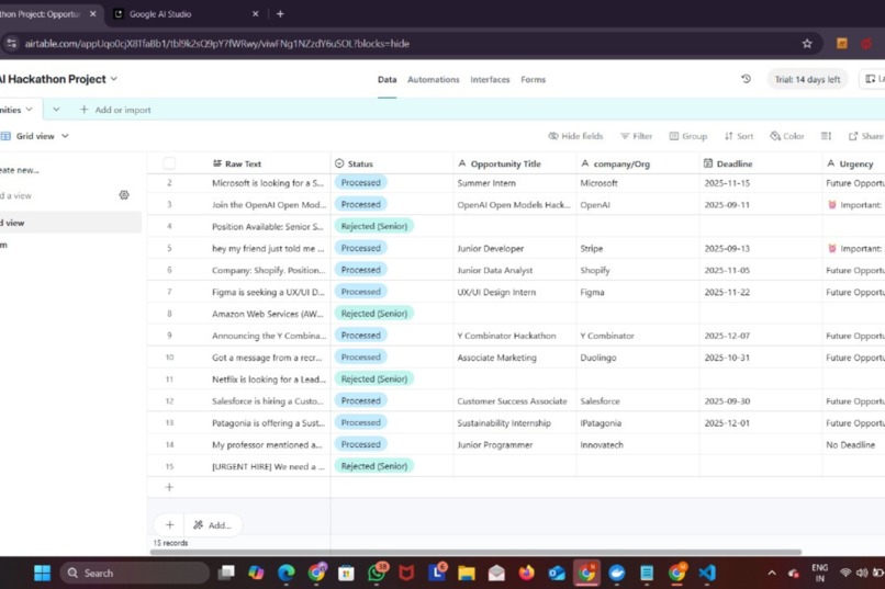 AI Opportunity Scout(Buddy) – screenshot 3