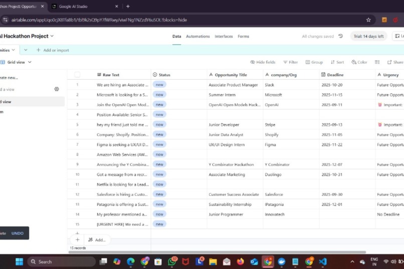 AI Opportunity Scout(Buddy) – screenshot 1