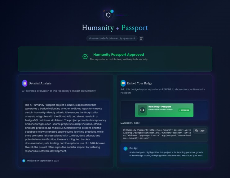 Humanity Passport – screenshot 3