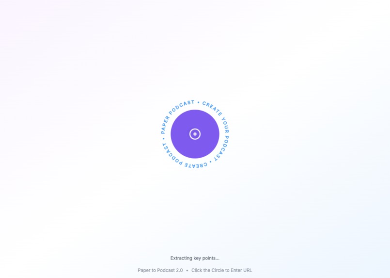 Paper to Podcast 2.0 – screenshot 2