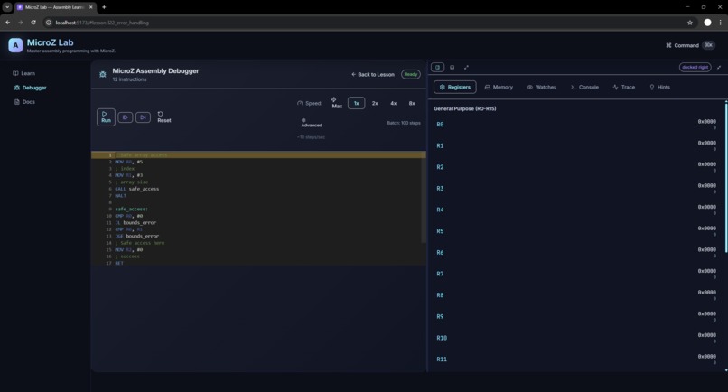 MicroZ Lab – screenshot 4