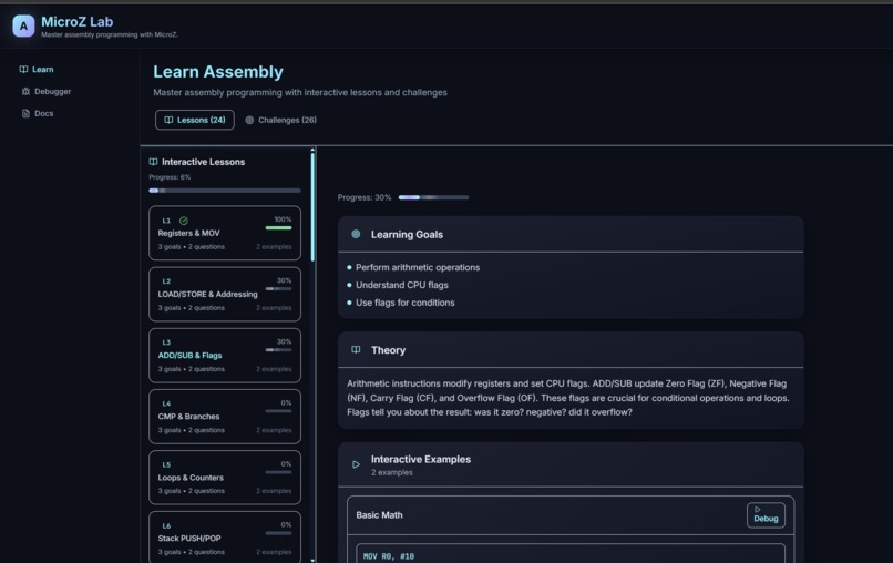 MicroZ Lab – screenshot 5
