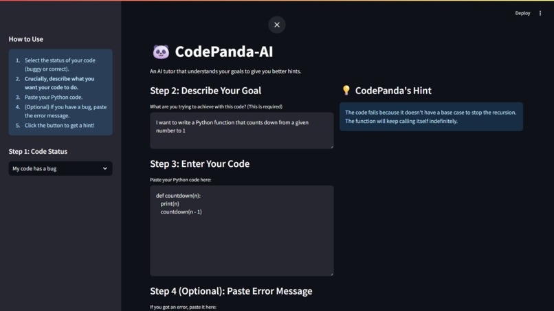 CodePanda-AI – screenshot 1