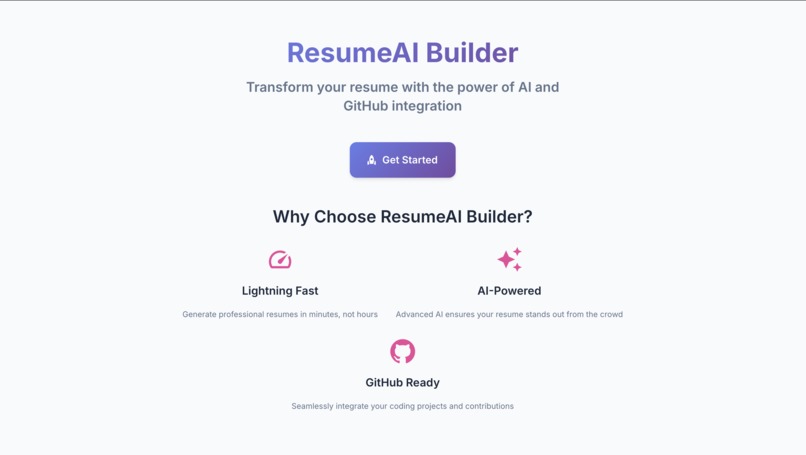 Resume-Builder – screenshot 1