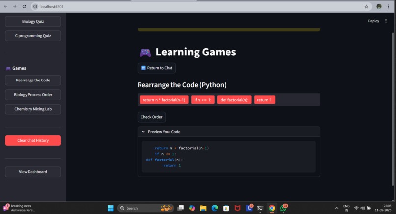Project Codexa – screenshot 1