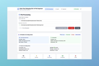Solar Flow -- A file organization master