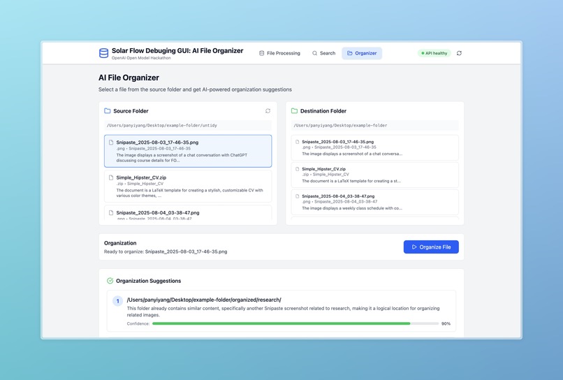 Solar Flow -- A file organization master – screenshot 4