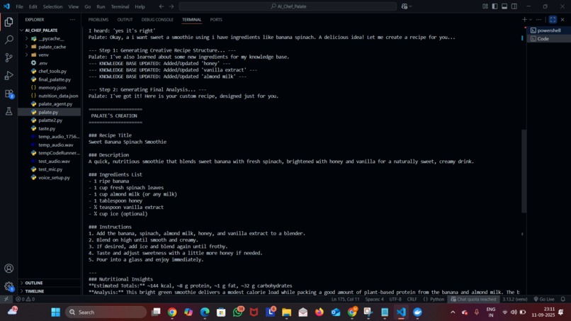 AI Palate – screenshot 1