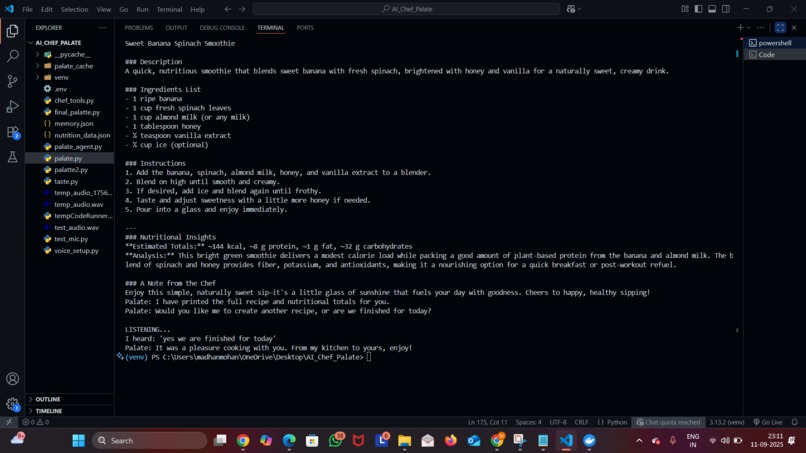 AI Palate – screenshot 2