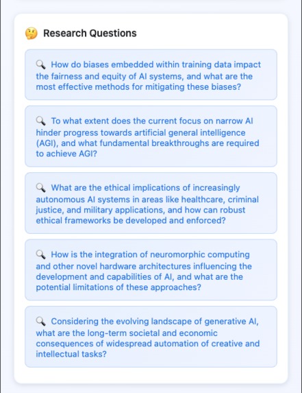 Smart Research Assistant – screenshot 3