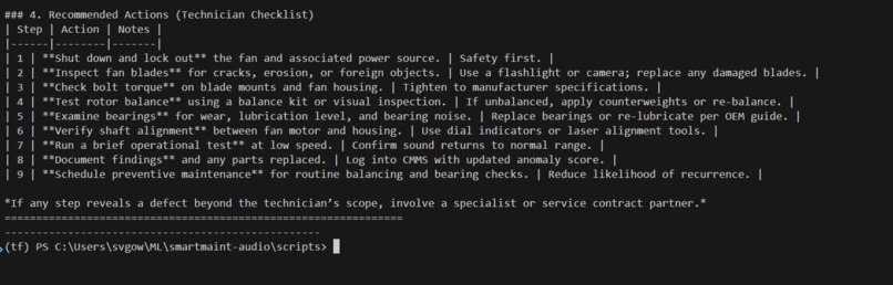 SmartMaint: AI-Powered Industrial Sound Anomaly Detection – screenshot 6