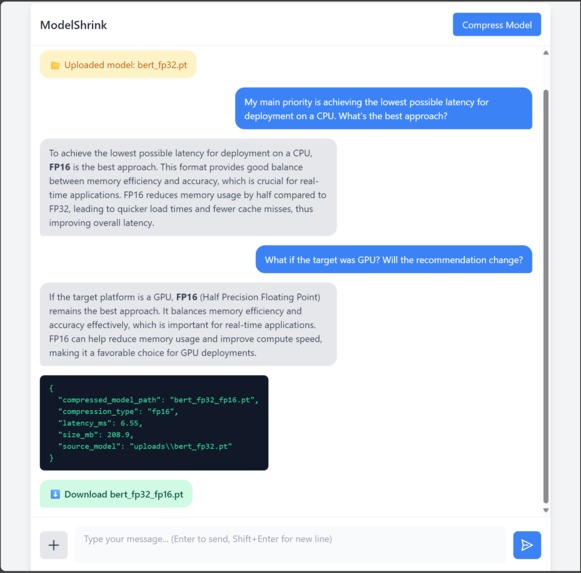 ModelShrink – screenshot 1