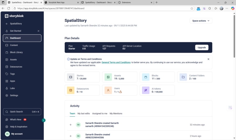 StoryBlok Dash – screenshot 3
