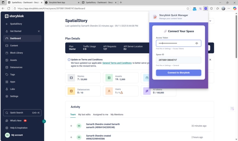 StoryBlok Dash – screenshot 5