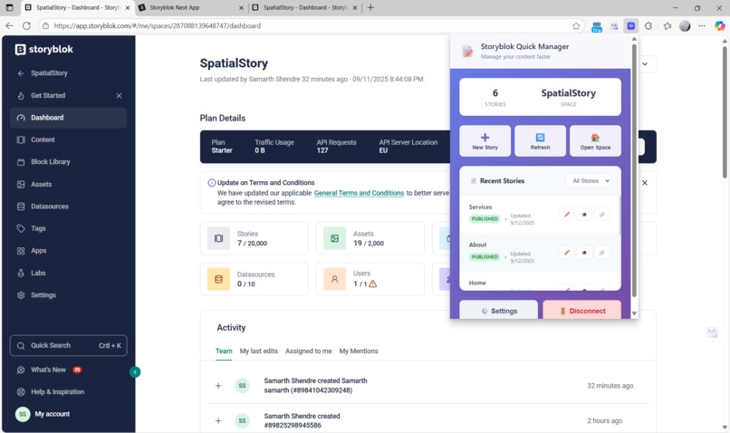 StoryBlok Dash – screenshot 6