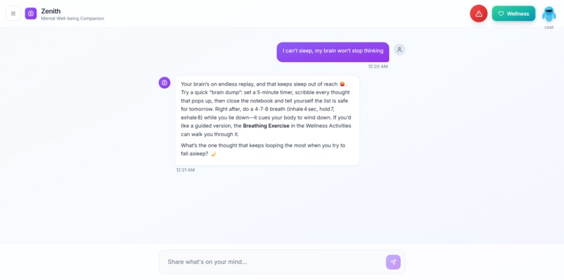 Zenith AI – screenshot 3