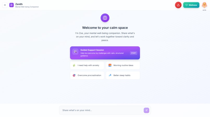 Zenith AI – screenshot 2