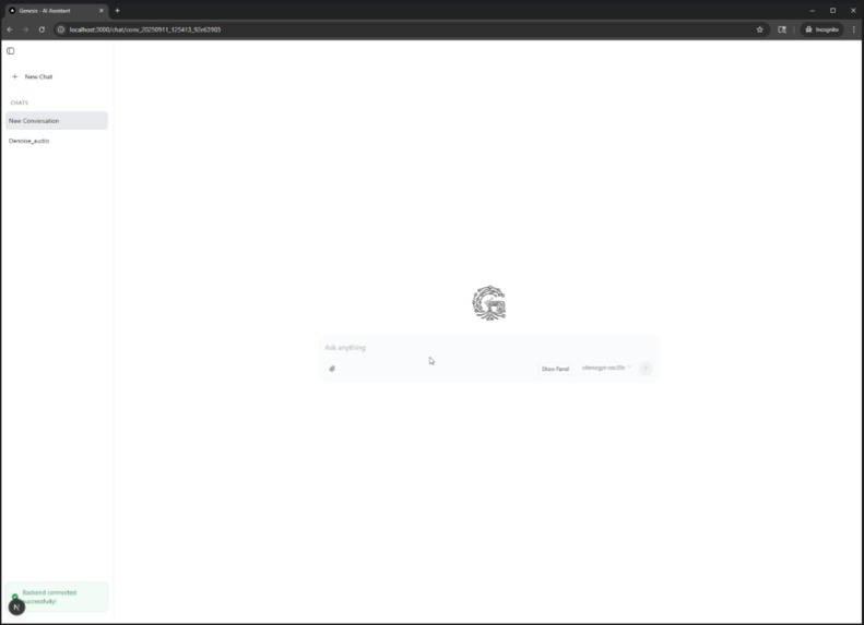 Genesis – screenshot 1