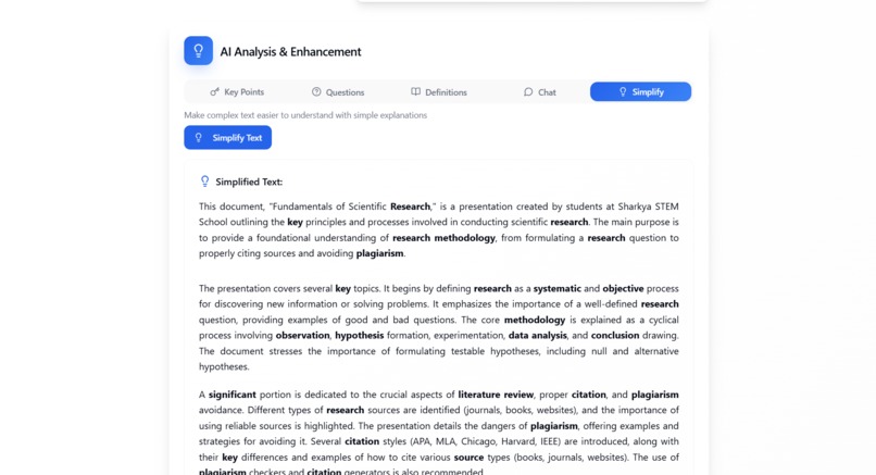 Inclusive Learning Tool AI – screenshot 7