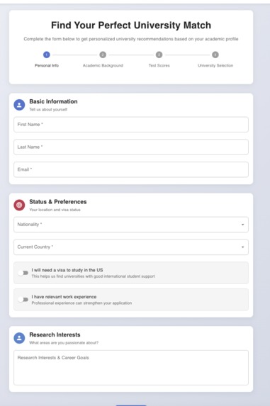 CampusCompass: Clear guidance to your best-fit school. – screenshot 1