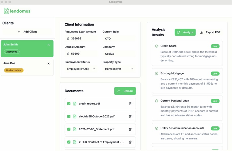 Lendomus – screenshot 1