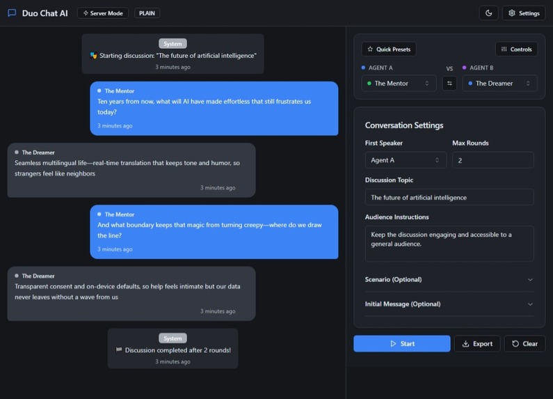 Duo Chat AI – screenshot 2