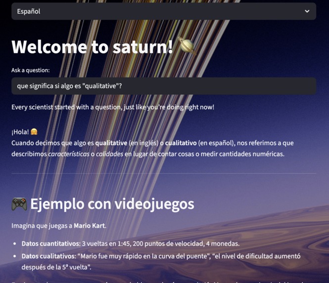 OpenAI model Hackathon, Santos Soto – screenshot 3