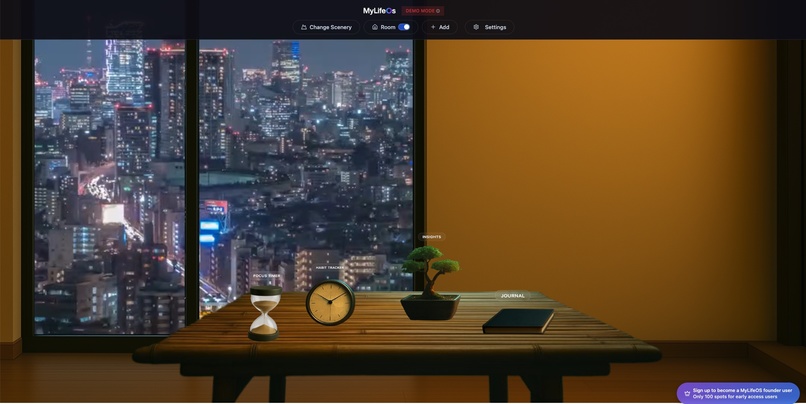 MyLifeOS – screenshot 2