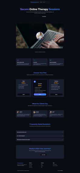 WebGen-OSS-20B | Open-Source UI/Frontend Generation – screenshot 2