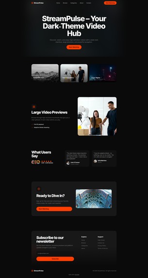 WebGen-OSS-20B | Open-Source UI/Frontend Generation – screenshot 4