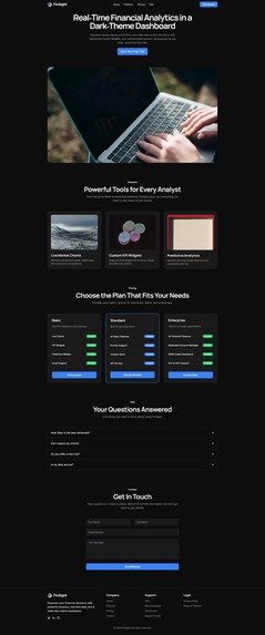 WebGen-OSS-20B | Open-Source UI/Frontend Generation – screenshot 5
