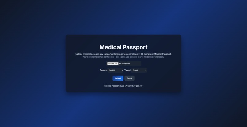 Medical Passport – screenshot 2