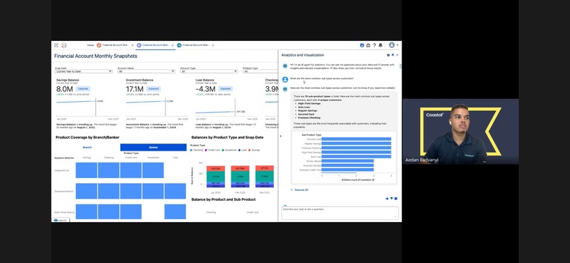 Tableau Next for Financial Services – screenshot 3