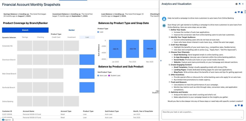 Tableau Next for Financial Services – screenshot 2