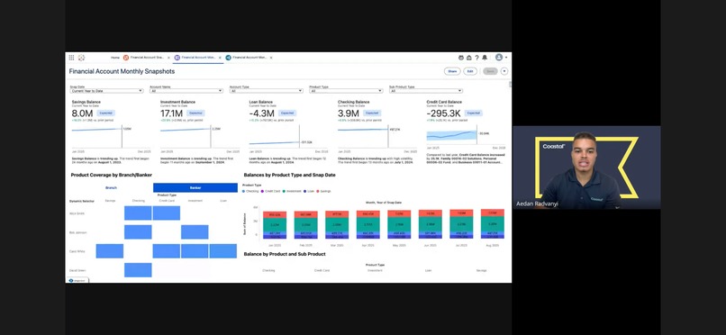 Tableau Next for Financial Services – screenshot 4