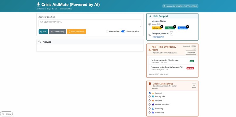 AidMate – Offline AI Health & Crisis Companion – screenshot 1