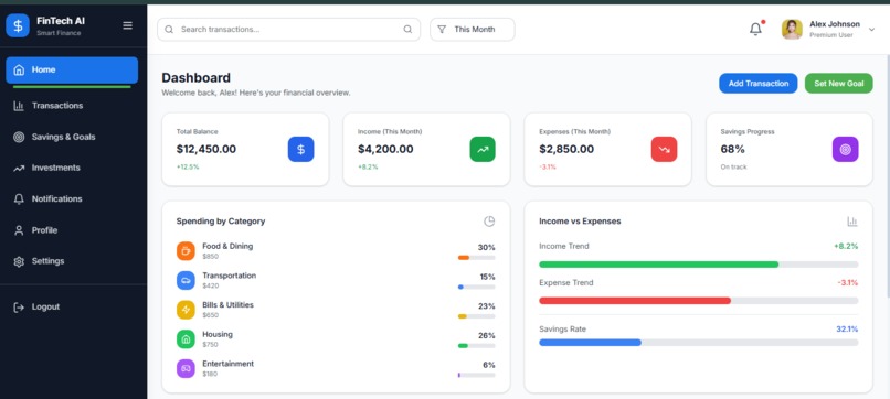 Finexa – screenshot 1