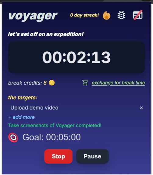 Voyager – screenshot 2