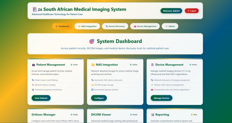 Ubuntu Patient Care: Kiro-Powered RIS/PACS – screenshot 1