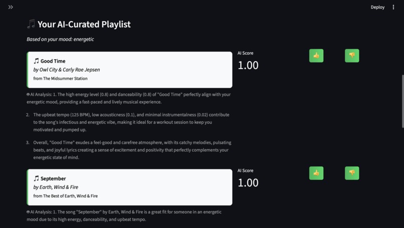 Music Mood Matcher – screenshot 2
