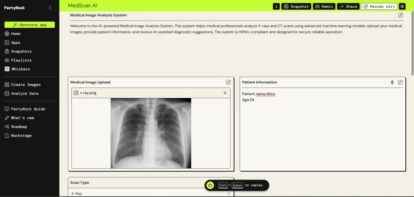 HealthAI – Cloud-powered Medical Image Analyzer – screenshot 2