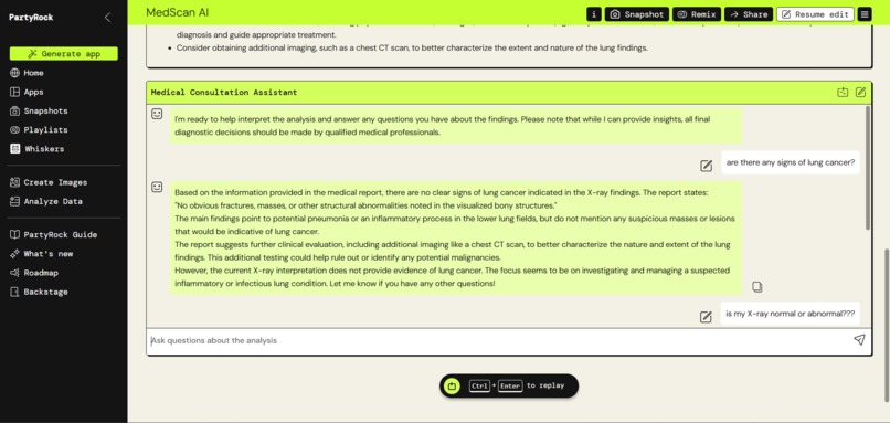 HealthAI – Cloud-powered Medical Image Analyzer – screenshot 4