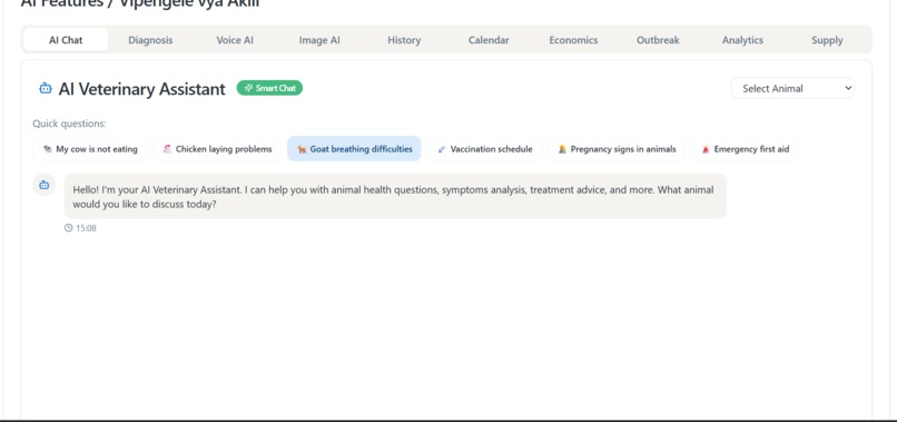 Vetix AI — Offline powered Ai Vet – screenshot 2